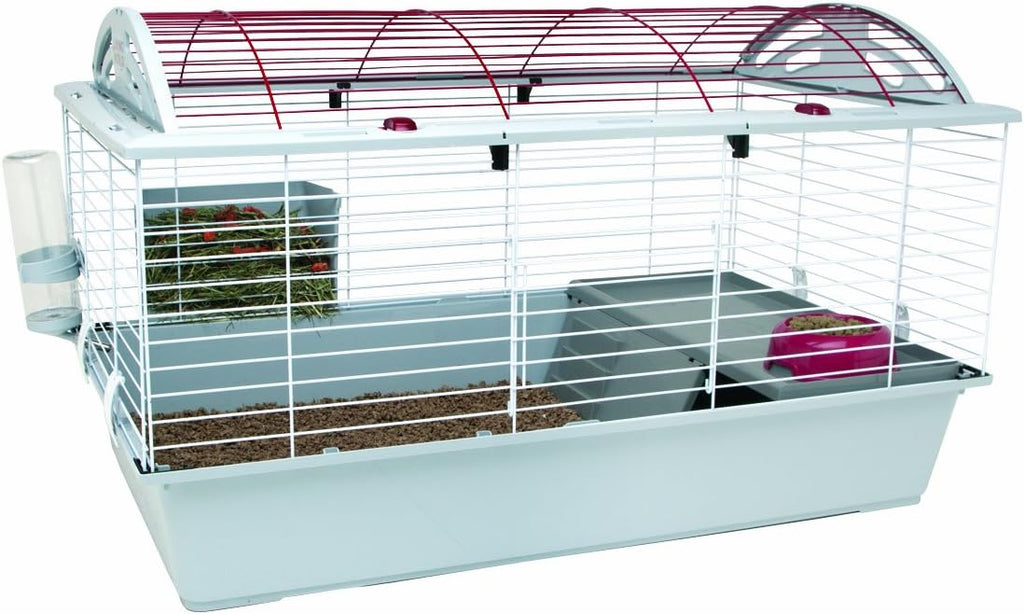 Living World - Deluxe Hybrid Habitat, Large - Rabbit, Guinea Pig, Chinchillas, and Small Animal Cage