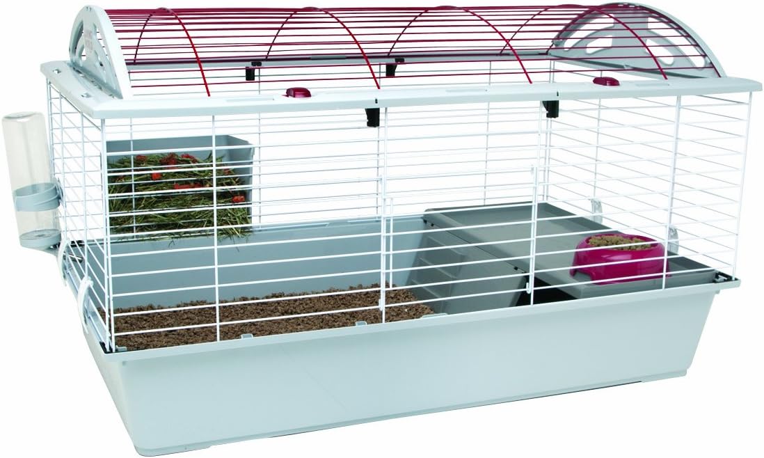 Living World - Deluxe Hybrid Habitat, Large - Rabbit, Guinea Pig, Chinchillas, and Small Animal Cage