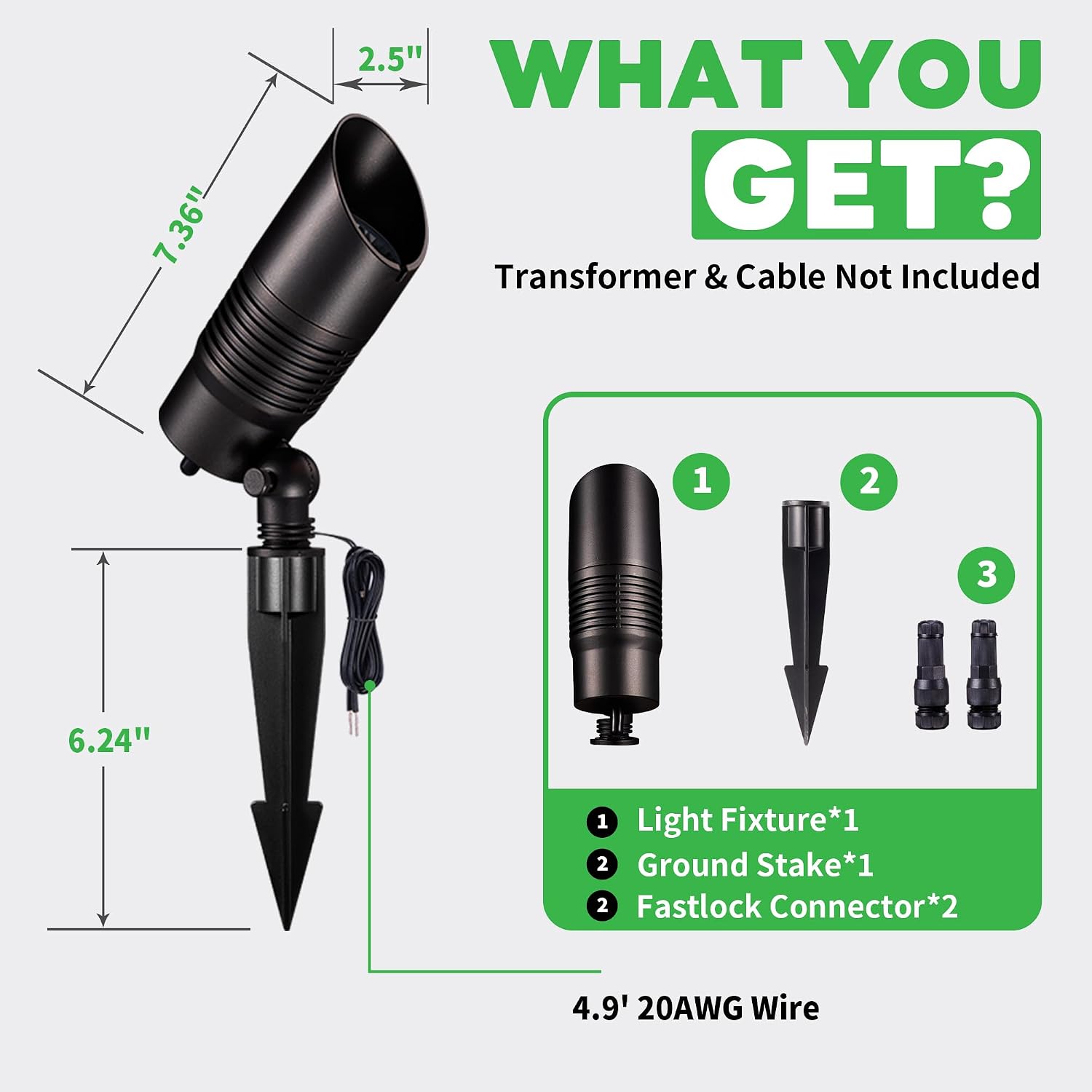 RGBCW Landscape Spotlights Low Voltage - Smart Color-Changing LED 12V Uplights, Spot Lights Outdoor Waterproof, App Control Works with Alexa, Aluminum Black for Outside Trees Wall 4 Pack