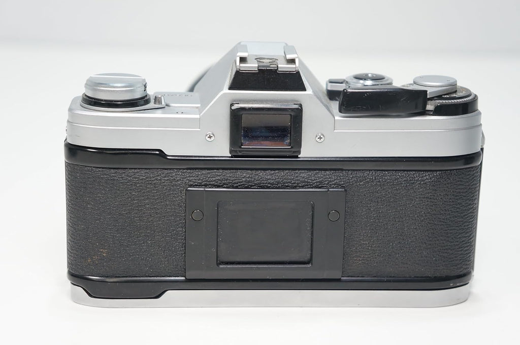Canon AT-1 Chrome 35mm SLR Film Camera With Zoom FD mount lens. (Renewed)