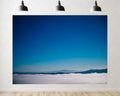 Trykid 20x10ft Deep Blue Sky Sea of Clouds Backdrop Distant Mountain Peaks Clear Horizon Photography Background Minimalist Nature Wedding Birthday Party Decoration Photo Booth Prop Fabric