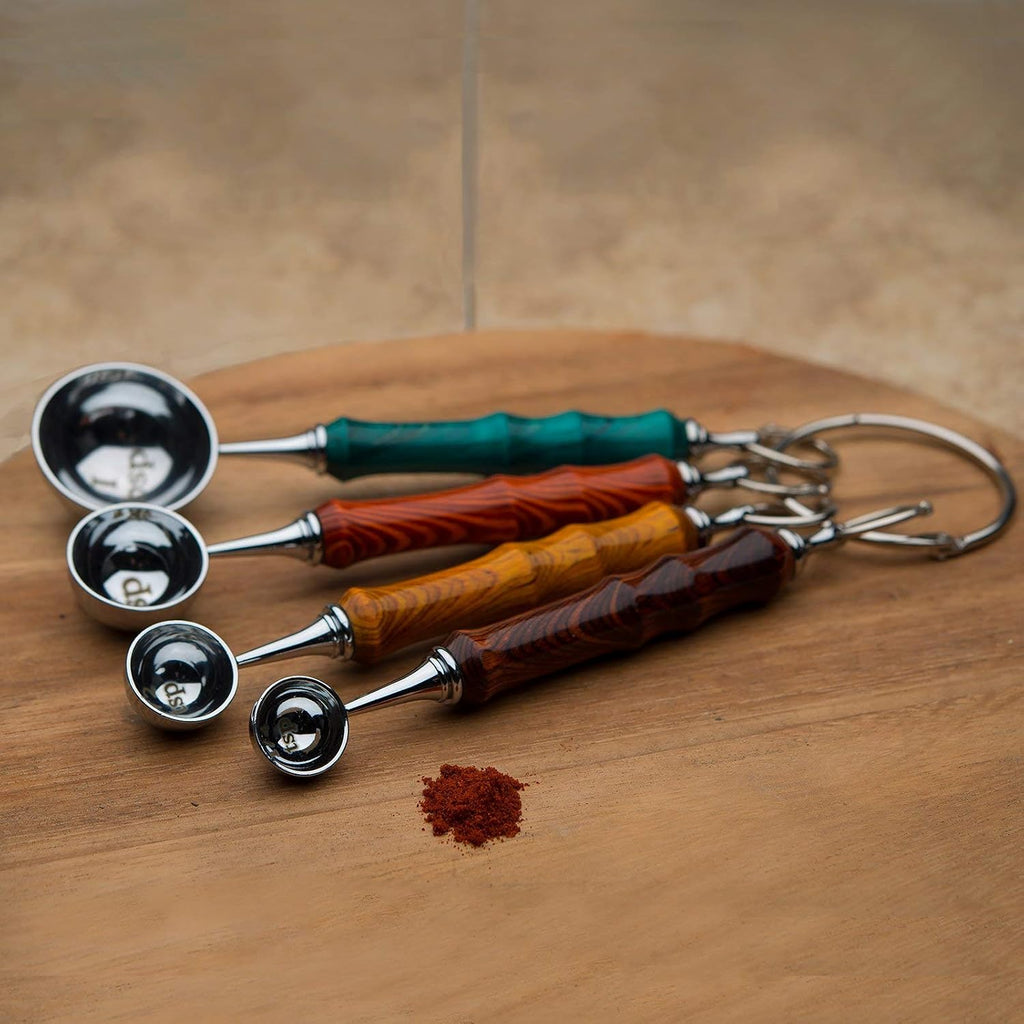 Penn State Industries PKMSPN Measuring Spoon Set Kit Woodturning Project (5pack)
