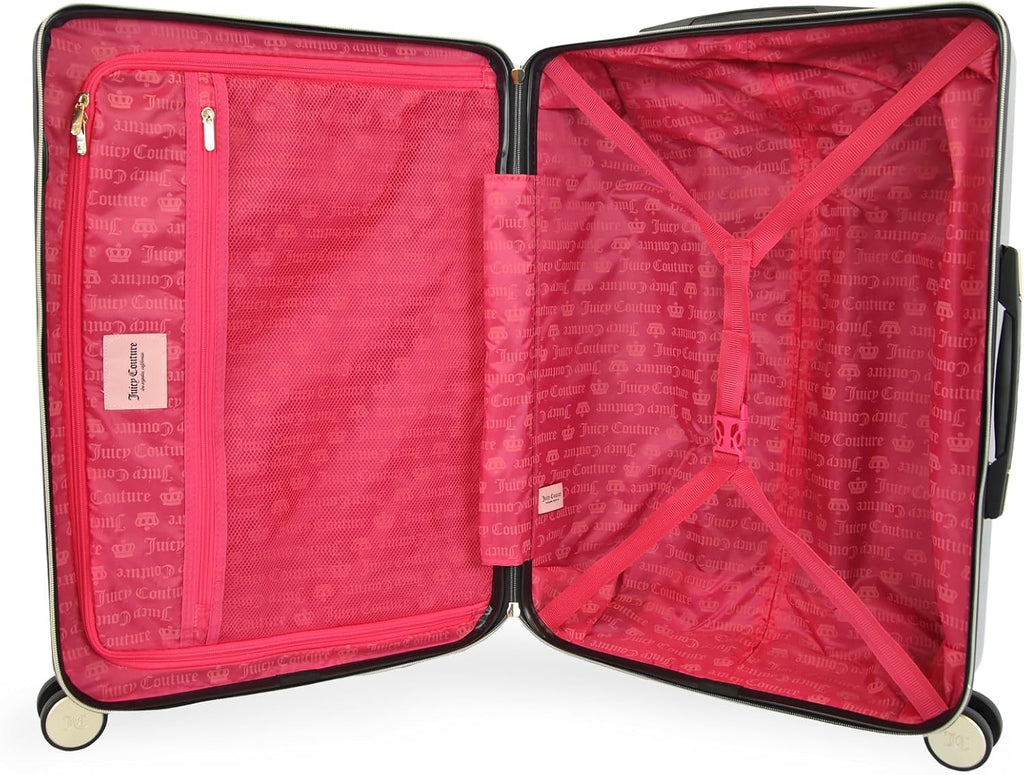 Juicy Couture Adeline Hardside 4pc Set - 21', 25', 29' and 13' vanity case