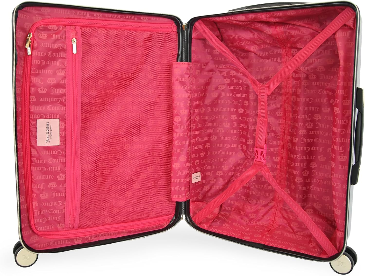 Juicy Couture Adeline Hardside 4pc Set - 21', 25', 29' and 13' vanity case