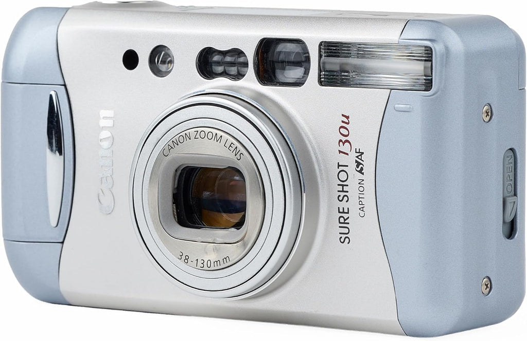 Canon 130u Sure Shot 35mm Camera Quartz Date Camera Kit