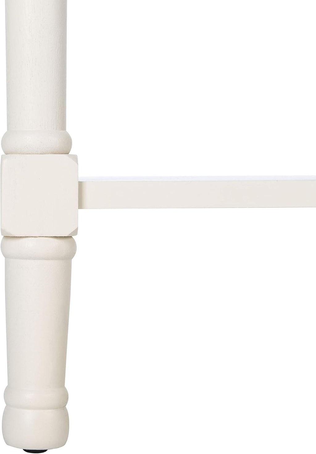 Safavieh Home Collection Haines White 2-Drawer Bottom Shelf Console Table