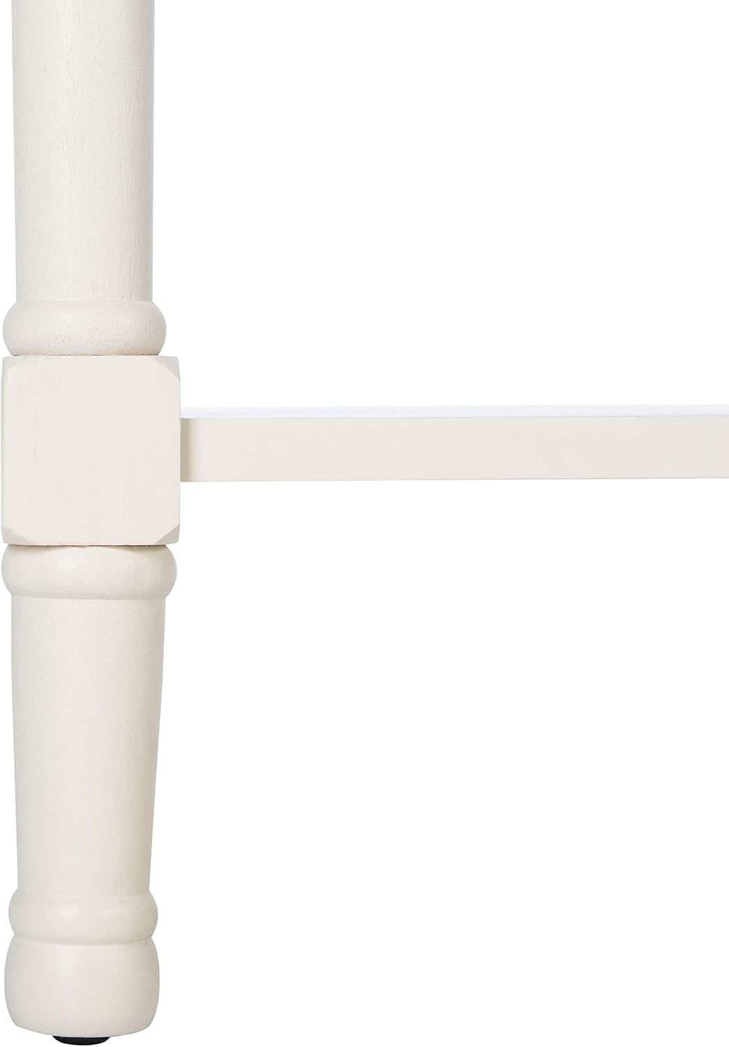 Safavieh Home Collection Haines White 2-Drawer Bottom Shelf Console Table