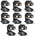 Moving Head DJ Lights, 6 x 40W RGBW Stage Lighting with 3-Axis Linkage, Z-Axis Infinite Rotation DMX & Sound Activated, DJ Lights Beam Spotlight, Perfect for DJ, Party, Wedding, Bar (8 Pack)