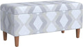 HomePop Malmo 36' Storage Bench - Natural Woven Geo