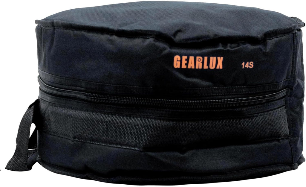 Gearlux 5-Piece Drum Bag Set with 10mm Padding for 10' Tom, 12' Tom, 14' Tom, 14' Snare, and 22' Bass Drum
