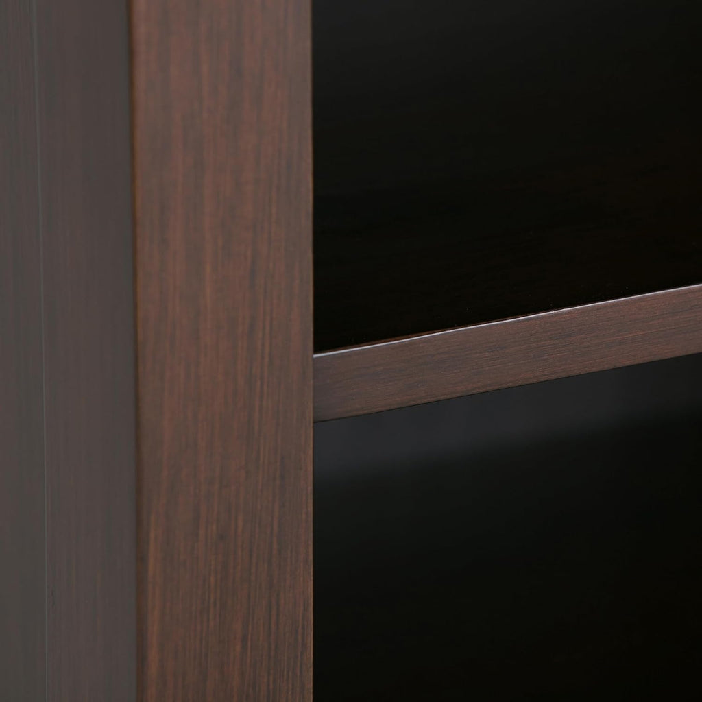 SIMPLIHOME Artisan Solid Wood 24 inch Wide Transitional-Style Bedside Nightstand Tables in Russet Brown for the Living Room and Bedroom (Set of 2)