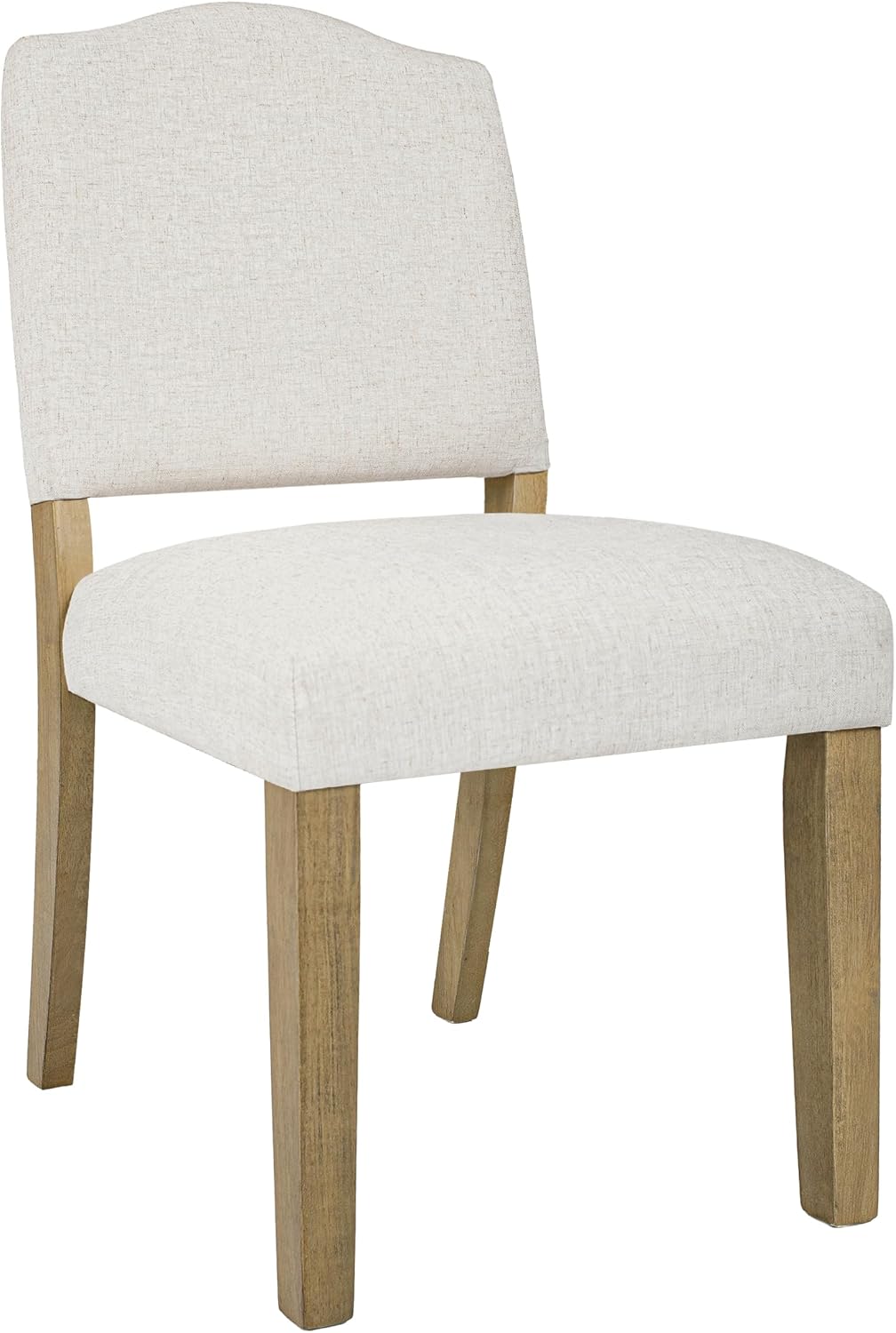HomePop Open Back Dining Chair - Cream Textured Woven (Single Pack)