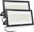 600W 2pack LED Stadium Flood Lights ,(3050W Equivalent)67500LM Super Bright LED Arena Outdoor Lights,100-277V IP66 Waterproof 5000K Daylight White Commercial Lighting for Sports Fields and Counts