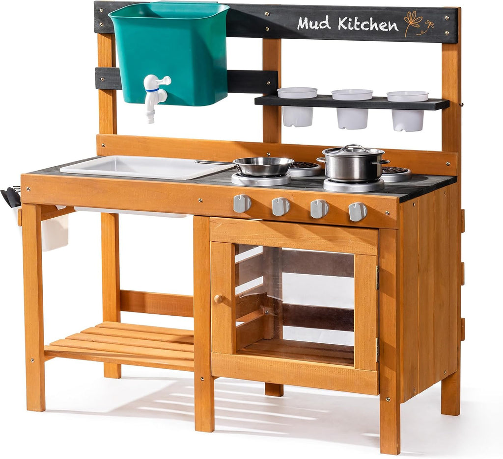 ROBUD Mud Kitchen & Kid Gardening Set,WG426 WRP25