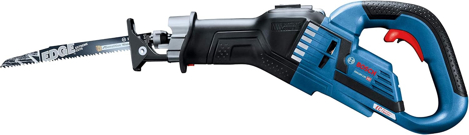 BOSCH GSA18V-125N 18V EC Brushless 1-1/4 In.-Stroke Multi-Grip Reciprocating Saw (Bare Tool)