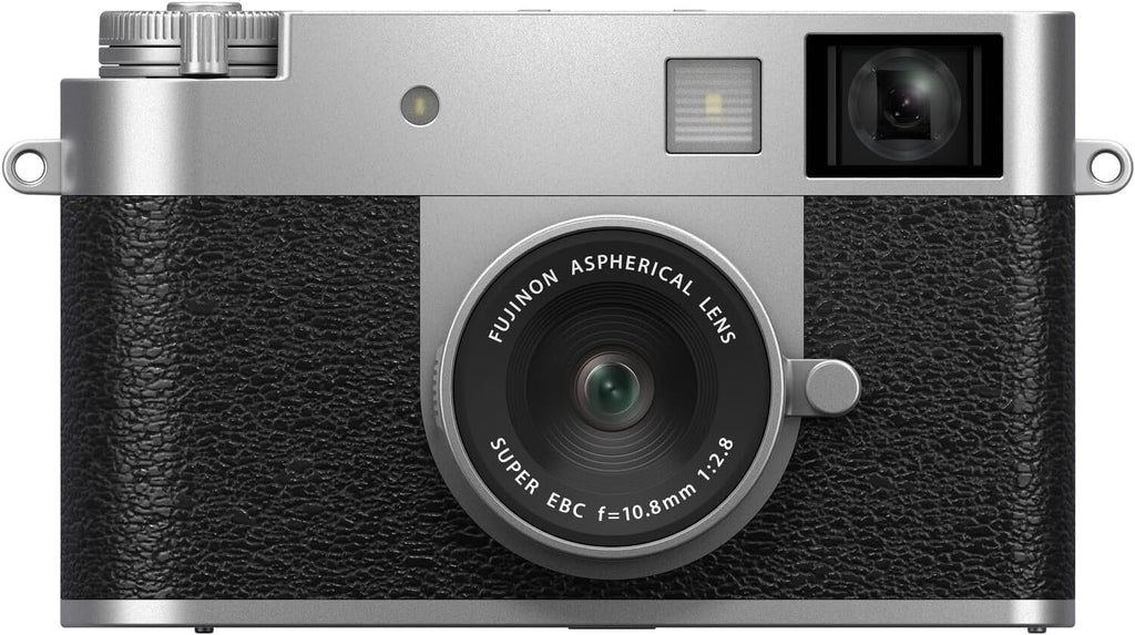 Fujifilm X Half Digital Camera (Silver) Bundle with Extra Battery + Peak Design Strap + Camera Pouch + More Advanced Accessories | Fuji X Half
