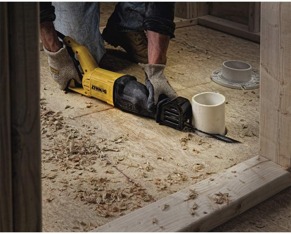 DEWALT DWE305R 12.0 Amp Reciprocating Saw (Renewed)