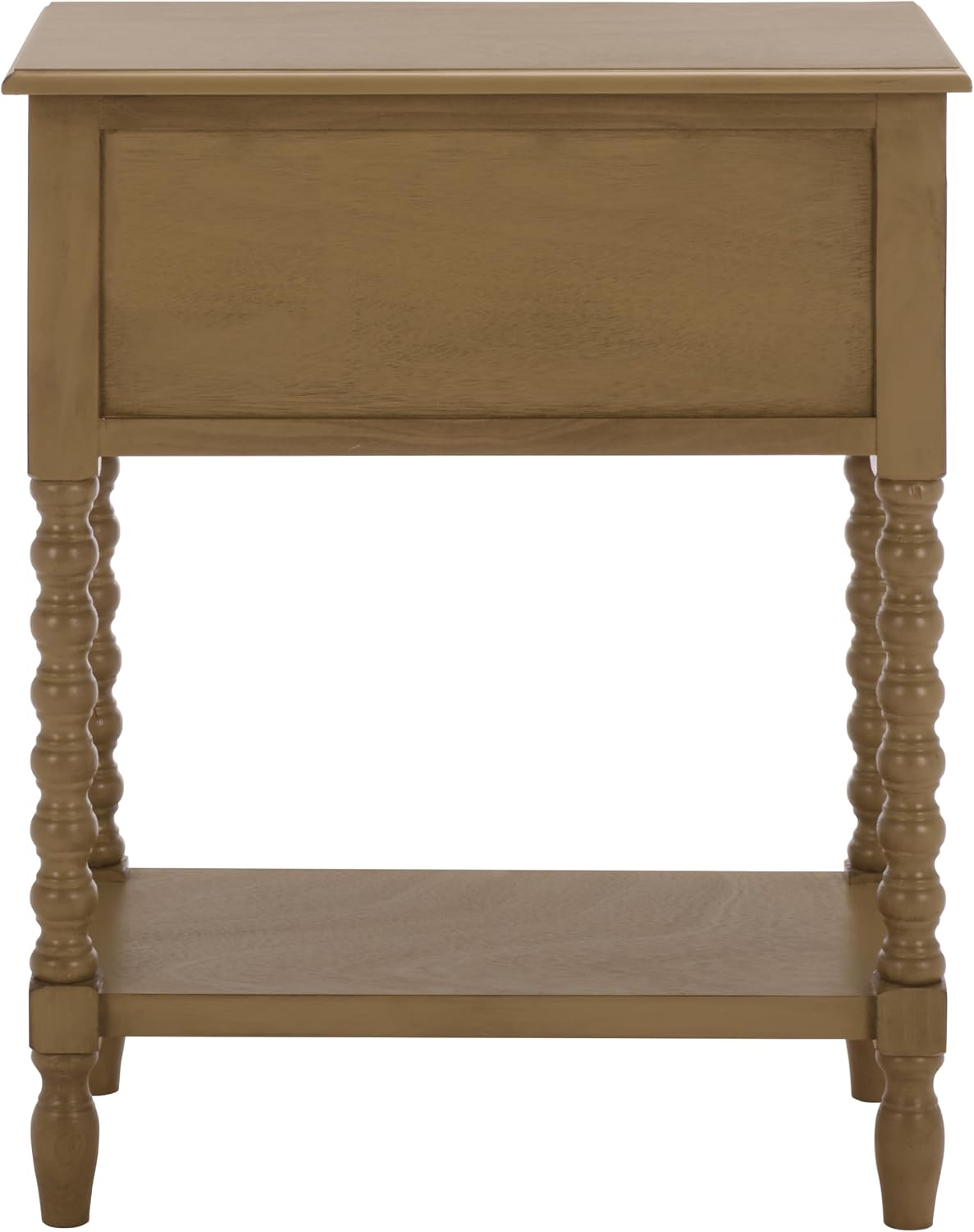 SAFAVIEH Furniture - Athena 3-Drawer Console Table - Desert Brown - Solid Wood - Farmhouse Classic Design - Ideal for Entryway, Living Room, Hallway, 23.5' W x 13' D x 29.5' H (CNS5703F)