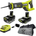 18V Reciprocating Saw Kit with 2 Batteries, Charger & Bag