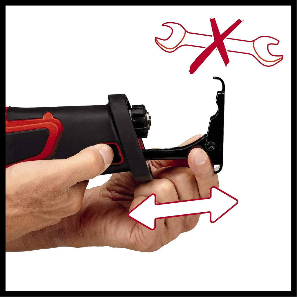 Einhell Power X-Change Cordless Reciprocating Saw - 28mm Stroke, 18V Brushless Electric Saw To Cut Wood, Plastic and Metal - TE-AP 18/28 Li Solo Recip Power Saw (Battery Not Included)