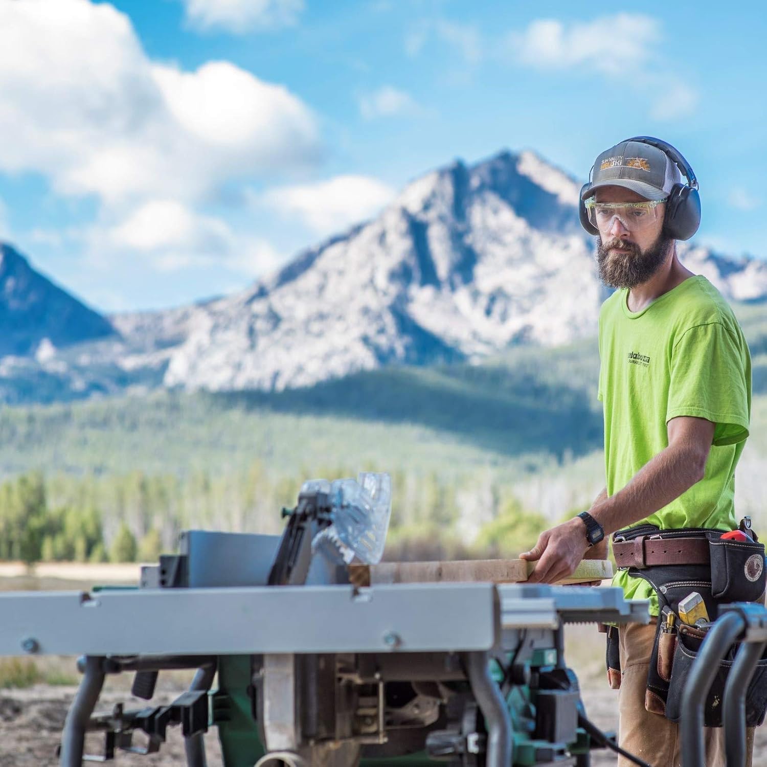 Metabo HPT 36V MultiVolt 10 Inch Table Saw, Cordless Power Saw, Brushless Motor, Precision Bevel Cuts, High Rip Capacity, 10-Inch 40-Tooth Carbide Tipped Blade, Tool Body Only, C3610DRJQ4