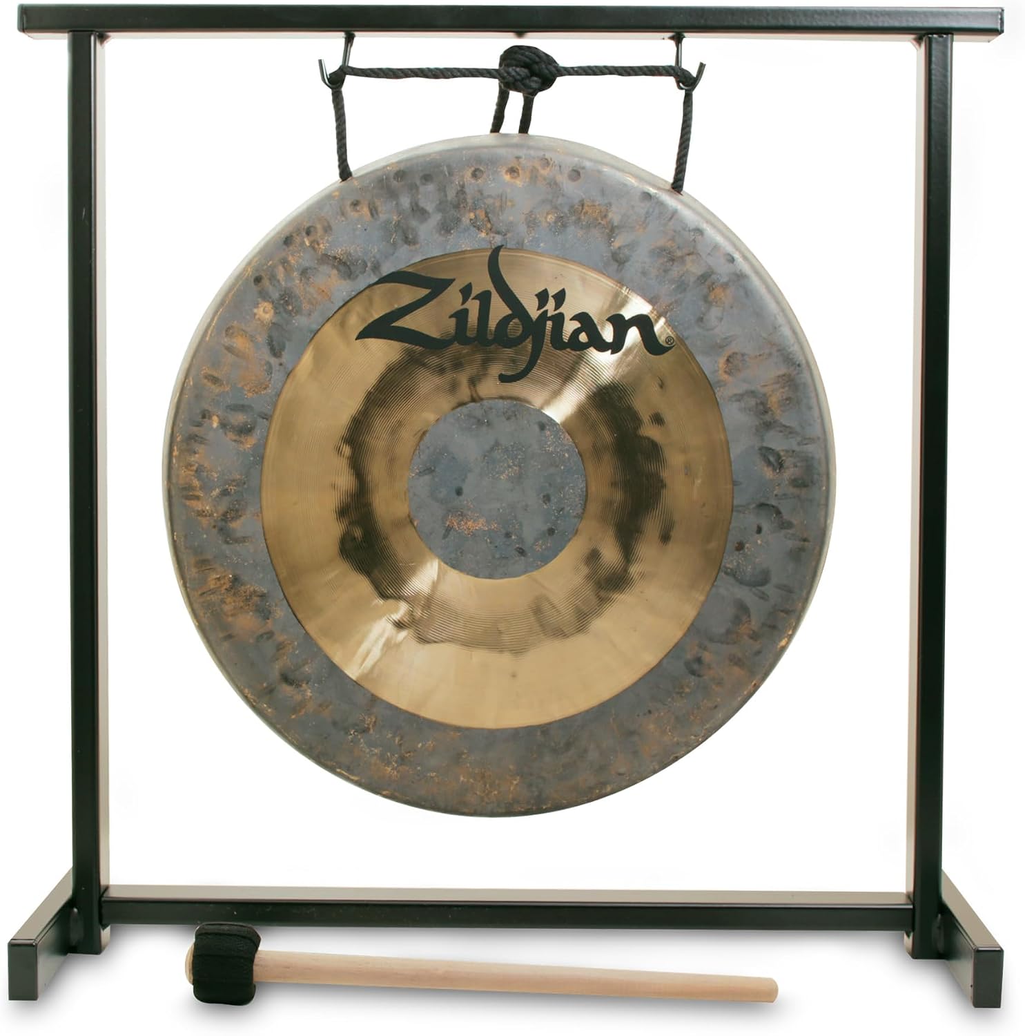 Zildjian P0565 12' Traditional Gong and Table-Top Stand Set