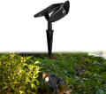 Solar SpotlightOutdoor, Waterproof, Led Lighting Waterproof Graden Lights,Solar Landscape Spotlight, Ground Lamp for Lawn Trees, Flag, Garden, Pond, Pathway, Pool Area Warm Light