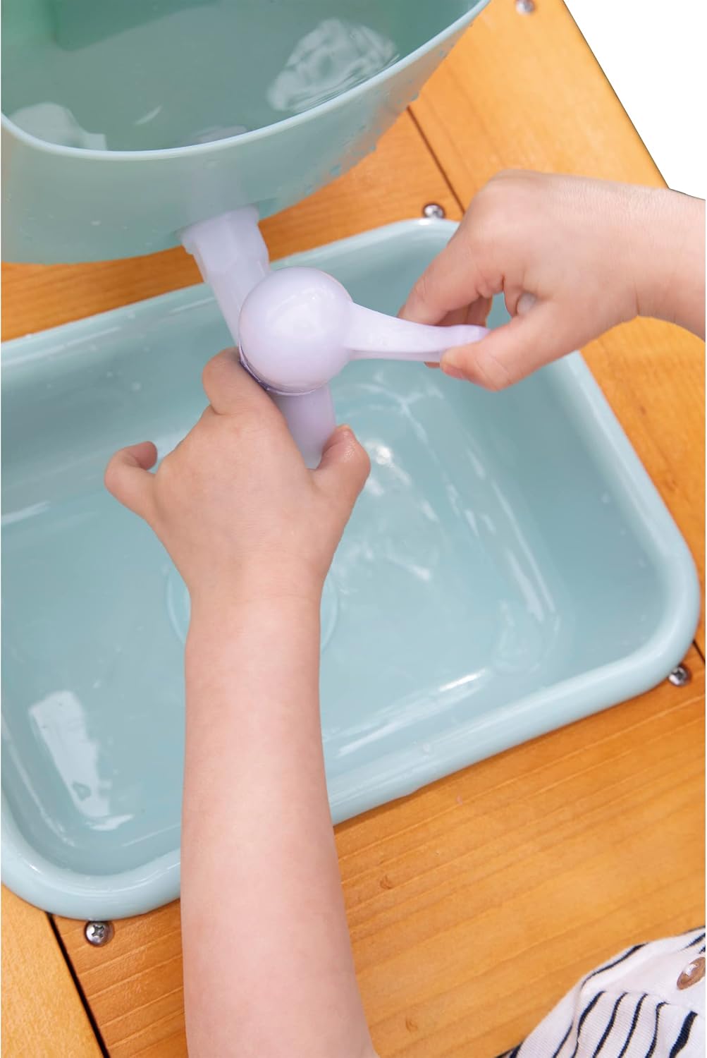 Janod Muddy Lab - Outdoor Sensory Activity Station with Water Play - 37.5' High - Includes 10 Accessories - Ages 3-8 Years - J06632