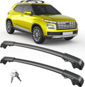 FengYu 300lb Lockable Roof Rack Cross Bars Compatible with Hyundai Venue 2020 2021 2022 2023 2024 2025 2026 with Raised Side Rails, Heavy Duty Aluminum Roof Rails Crossbars Cargo Bars