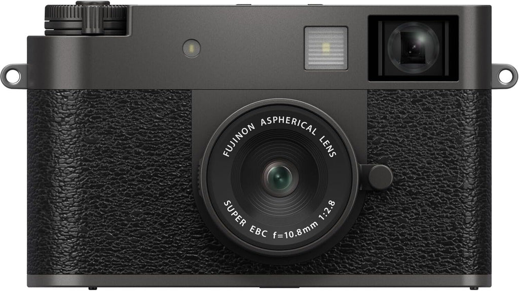 Fujifilm X Half Digital Camera (Charcoal Silver) Bundle with Extra Battery + Peak Design Strap + Camera Pouch + More Advanced Accessories | Fuji X Half