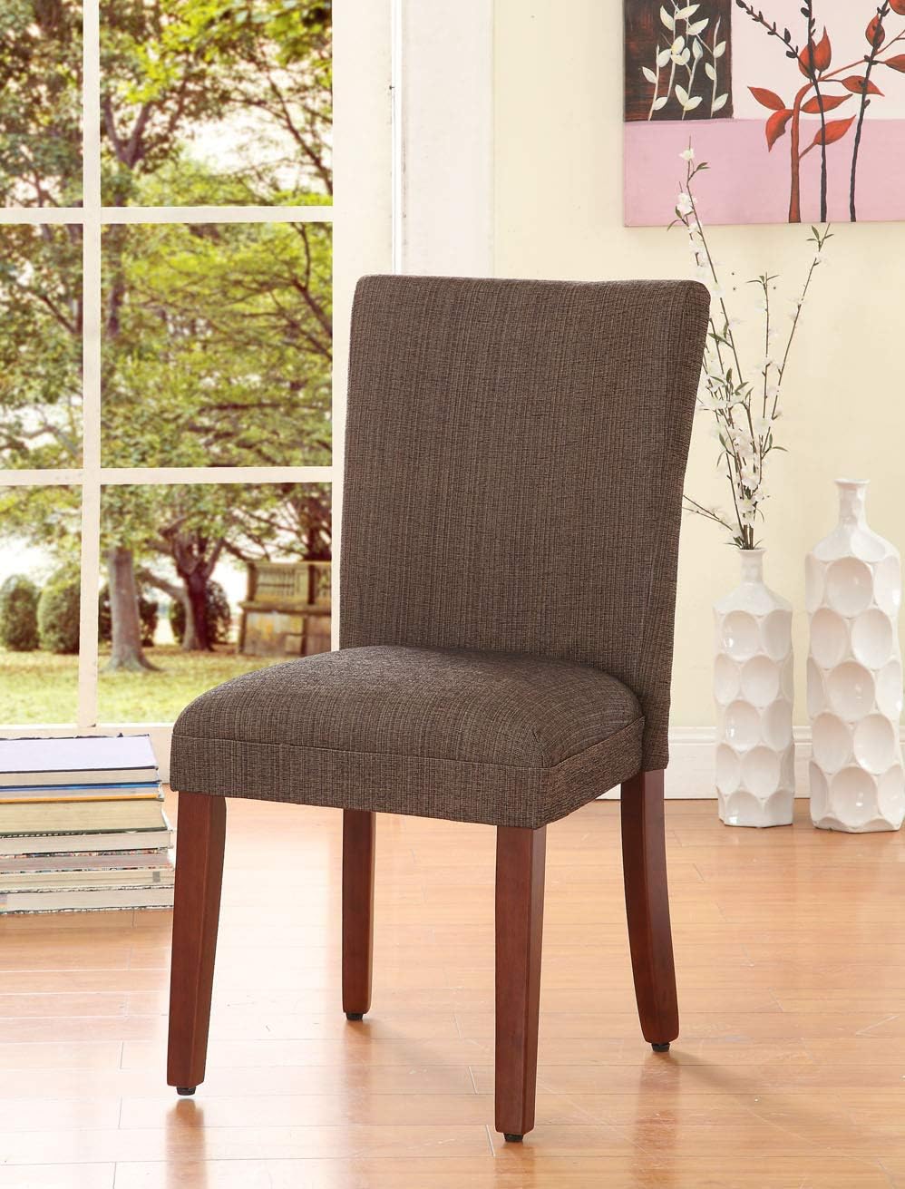 HomePop Parsons Dining Chair - Textured Brown (Single Pack)
