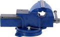 Bench Vise Heavy Duty 6 Inch Swivel Base Tabletop with Anvil Premium Metal Locking Clamp for Milling Machines Mechanical Maintenance Drilling