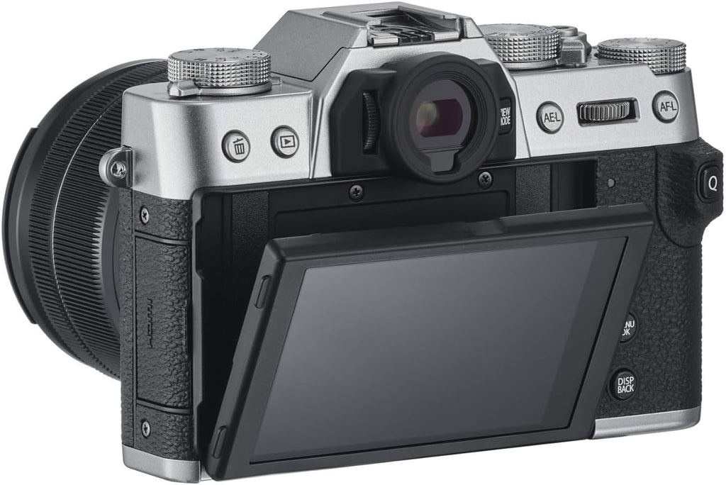 Fujifilm X-T30 Mirrorless Digital Camera w/XC15-45mm Kit - Silver