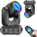 250W Stage Lights LED Moving Head DJ Lights 13 Gobos 8 Colors 15 Channels Disco Spotlights DMX512 with Sound Activated for Wedding Birthday Halloween Christmas Party Stage Strobe Lighting