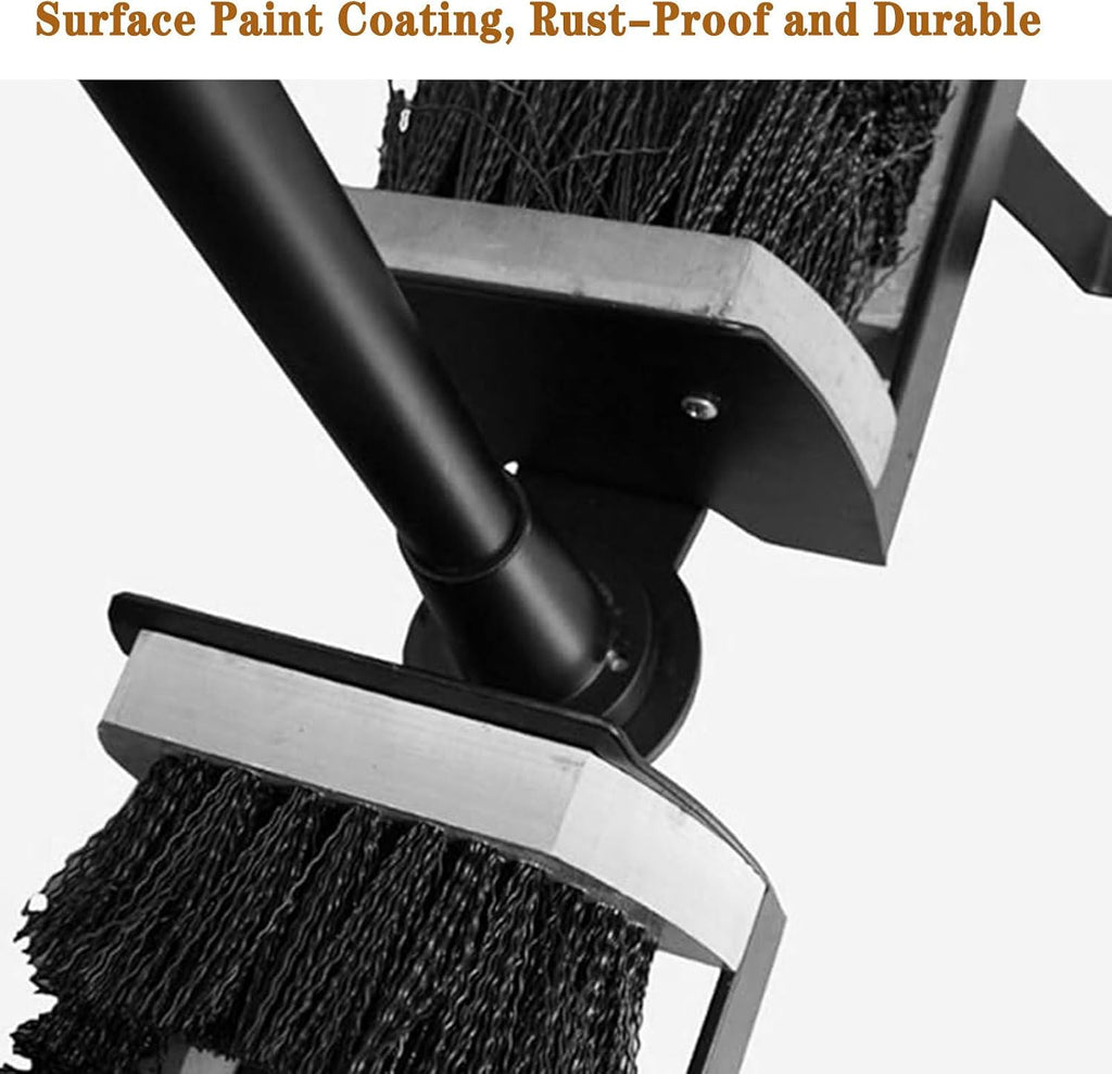 Heavy Duty Boot Scraper & Shoe Cleaner Brush - Outdoor Scrubber for Tough Cleaning, Durable and Versatile for All Terrain Use, Essential Tool for Hiking, Gardening, and Camping