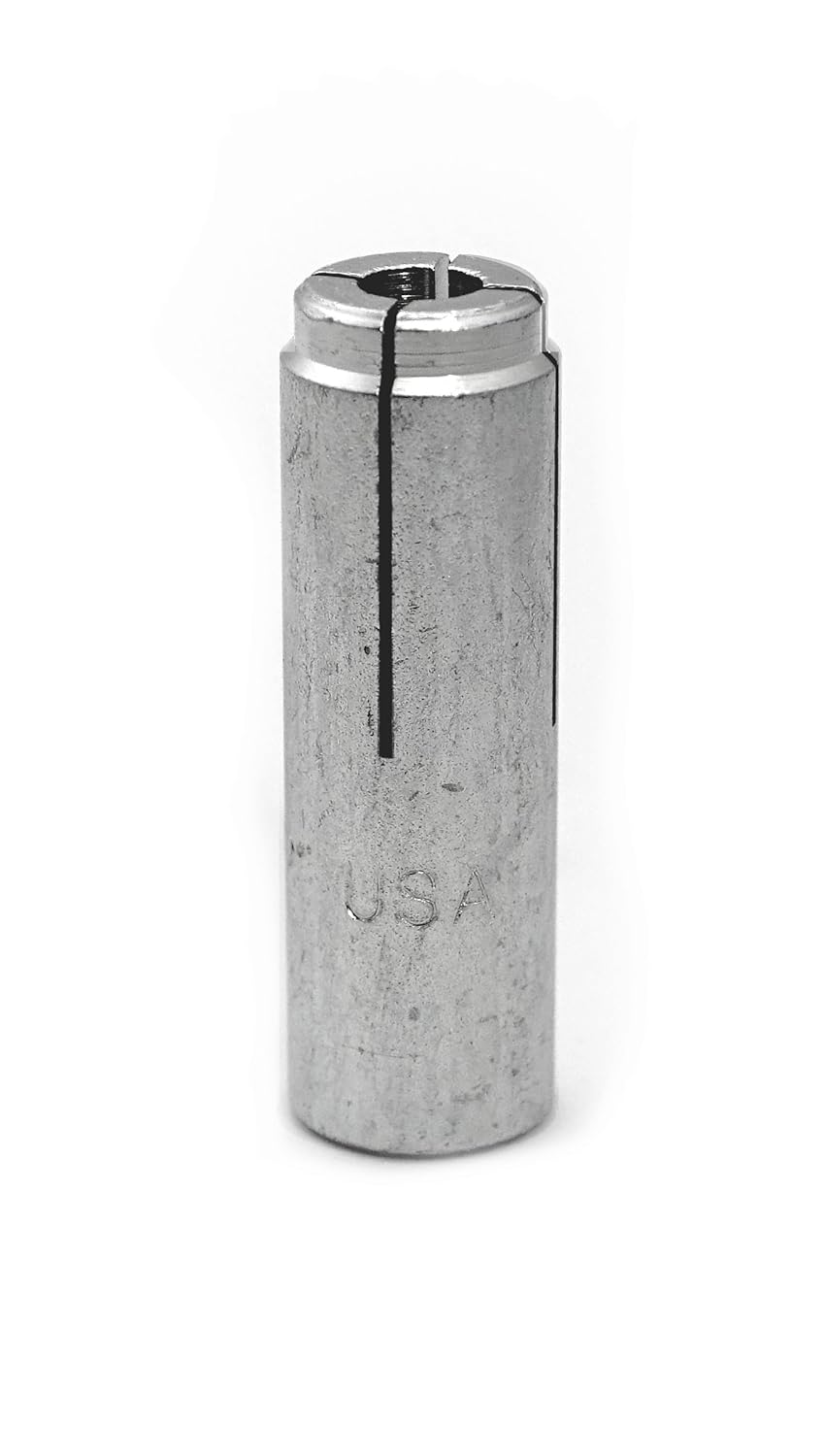 CONFAST 1/2' (Inside/Screw 1/2' Diameter) American Made Drop-in Anchor Zinc Plated with 1 Setting Tool (50 per Box)