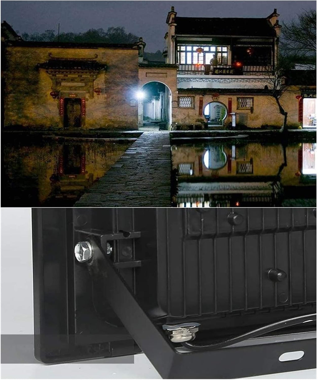Courtyard light Spot Lighting Solar Flood Lights Outdoor,Solar Powered Floodlights With S Grade Polysilicon Solar Panel,Ip66 Waterproof Dustproof And Lightning Proof Solar Security Lights [Energy Clas