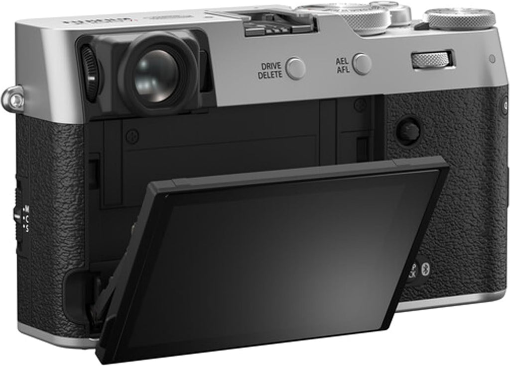 FUJIFILM X100VI Digital Camera (Silver) + 64GB Exteme Memory +120 Led Fill Light +Lense +Filters + Tulip+ Case + Tripod + Stabilizing Grip + Software Pack +More (Content Bundle)