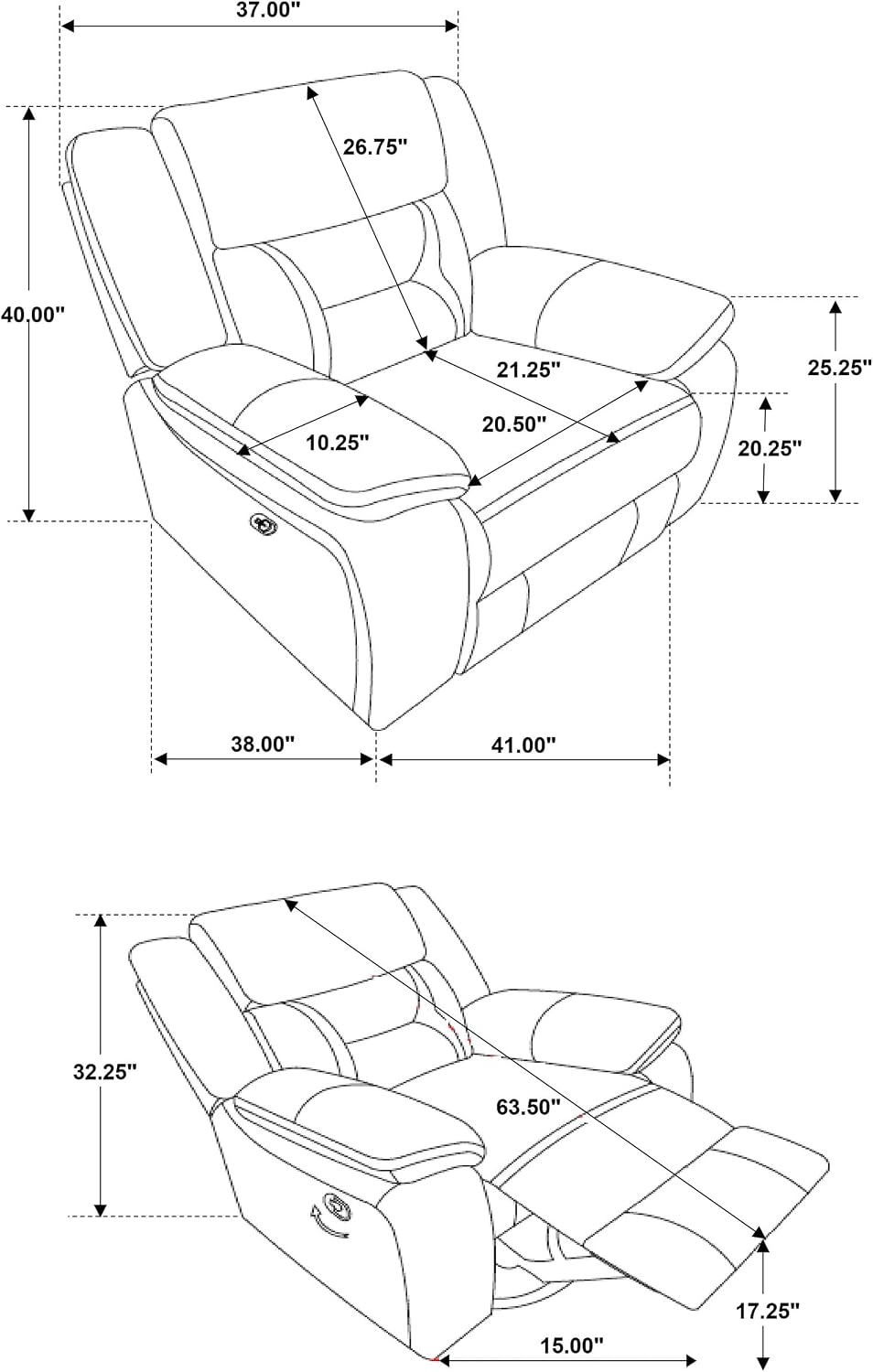 Coaster Home Furnishings Greer 3-Piece Upholstered Reclining Sofa Set Taupe 651351-S3