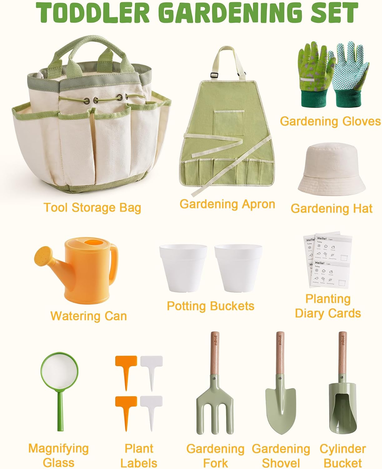 ROBUD Mud Kitchen & Kids Gardening Set,WH003 WRP25