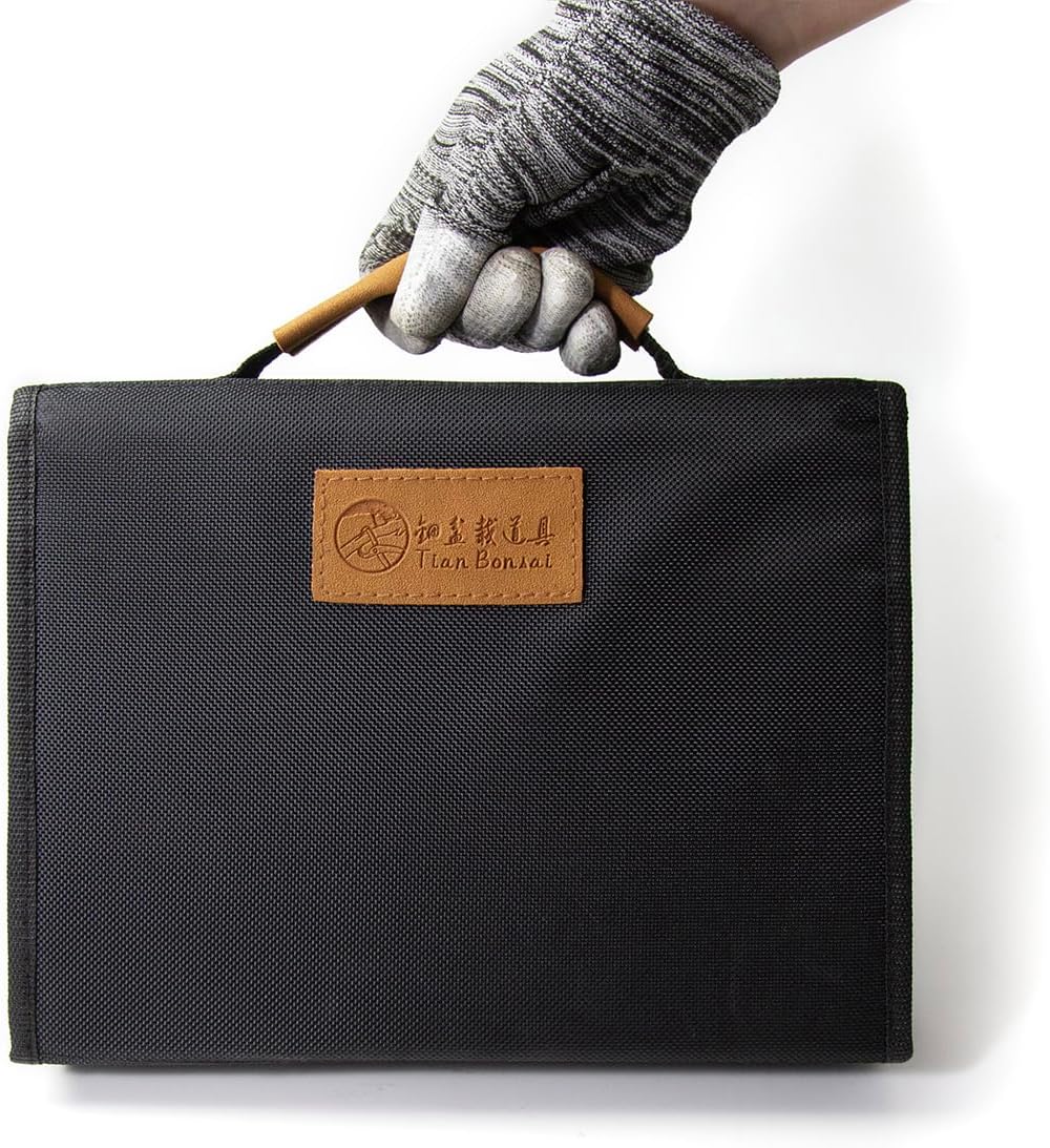 Professional Grade 11-Piece Bonsai Tool Kit: Your Mobile Workshop for Every Trim & Shape. All Essentials, Always Within Reach.