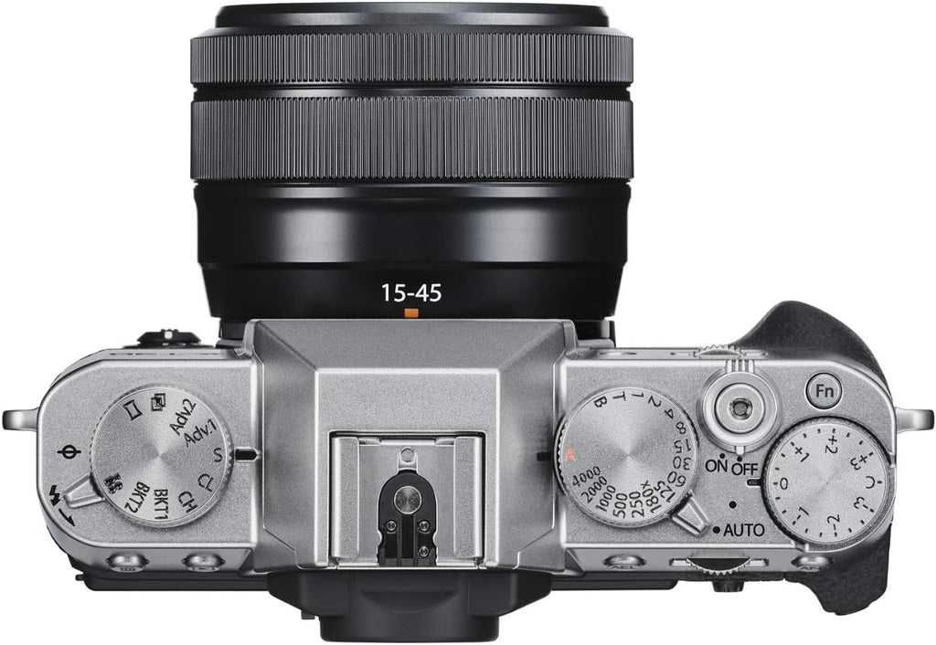 Fujifilm X-T30 Mirrorless Digital Camera w/XC15-45mm Kit - Silver