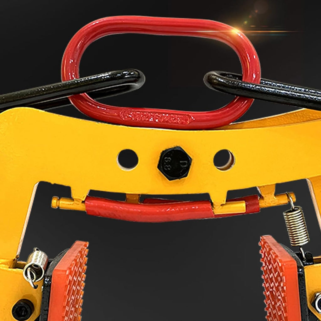 6in Stainless Steel Lifting Clamps, Heavy-Duty Vertical Plate Lifter for Steel & Stone Transport, Durable Lifting Tools for Safe Handling of Heavy Plates