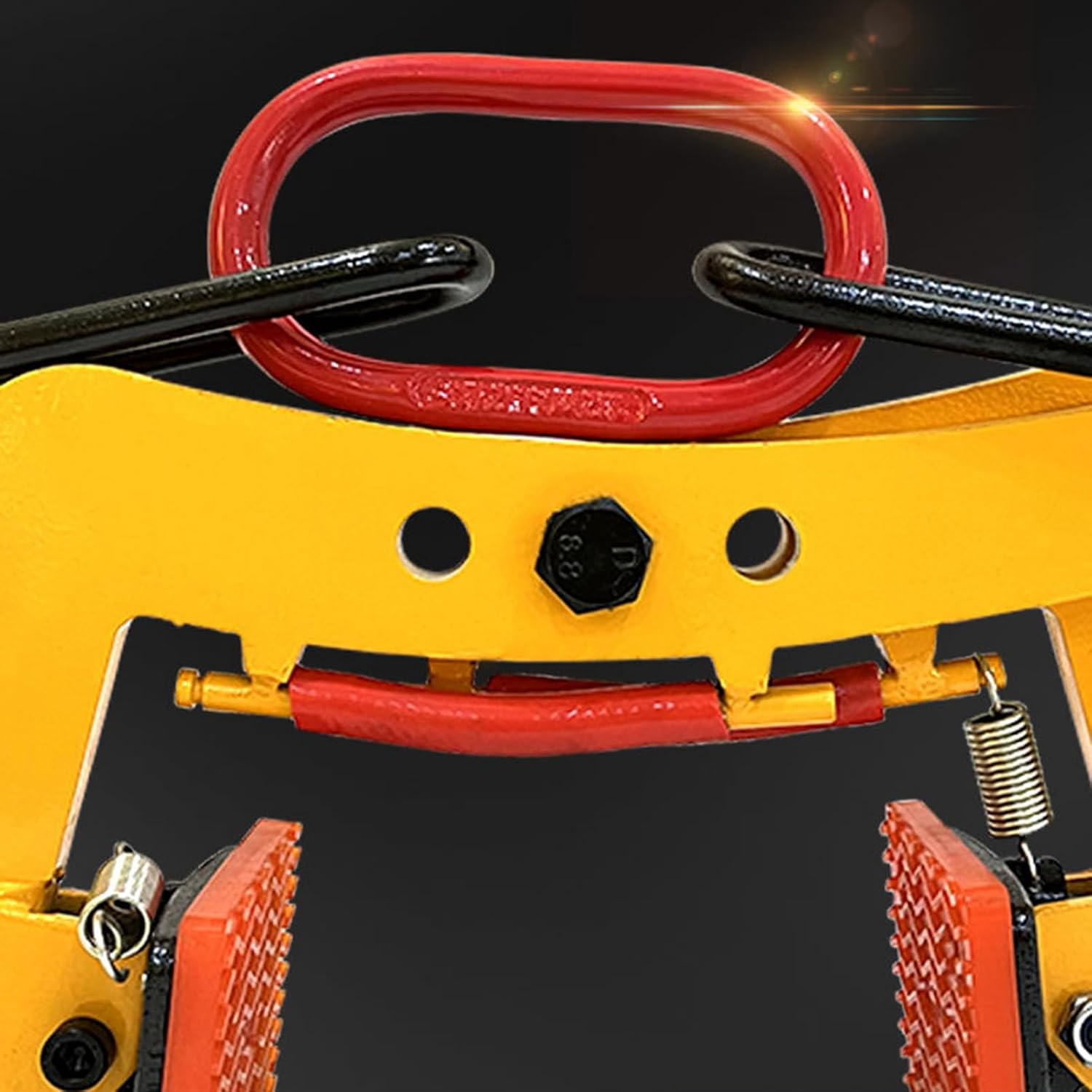 6in Stainless Steel Lifting Clamps, Heavy-Duty Vertical Plate Lifter for Steel & Stone Transport, Durable Lifting Tools for Safe Handling of Heavy Plates
