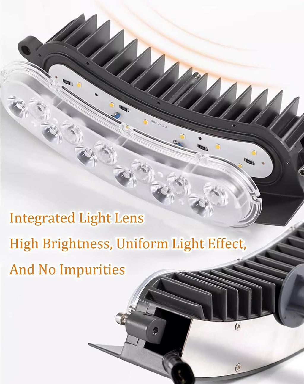 Palm Tree Lights Solar Energy Waterproof LED Lights, Die-cast Aluminum Housing for Commercial Home Garden Tree Lighting.Excluding Transformers(4 lamp Heads)