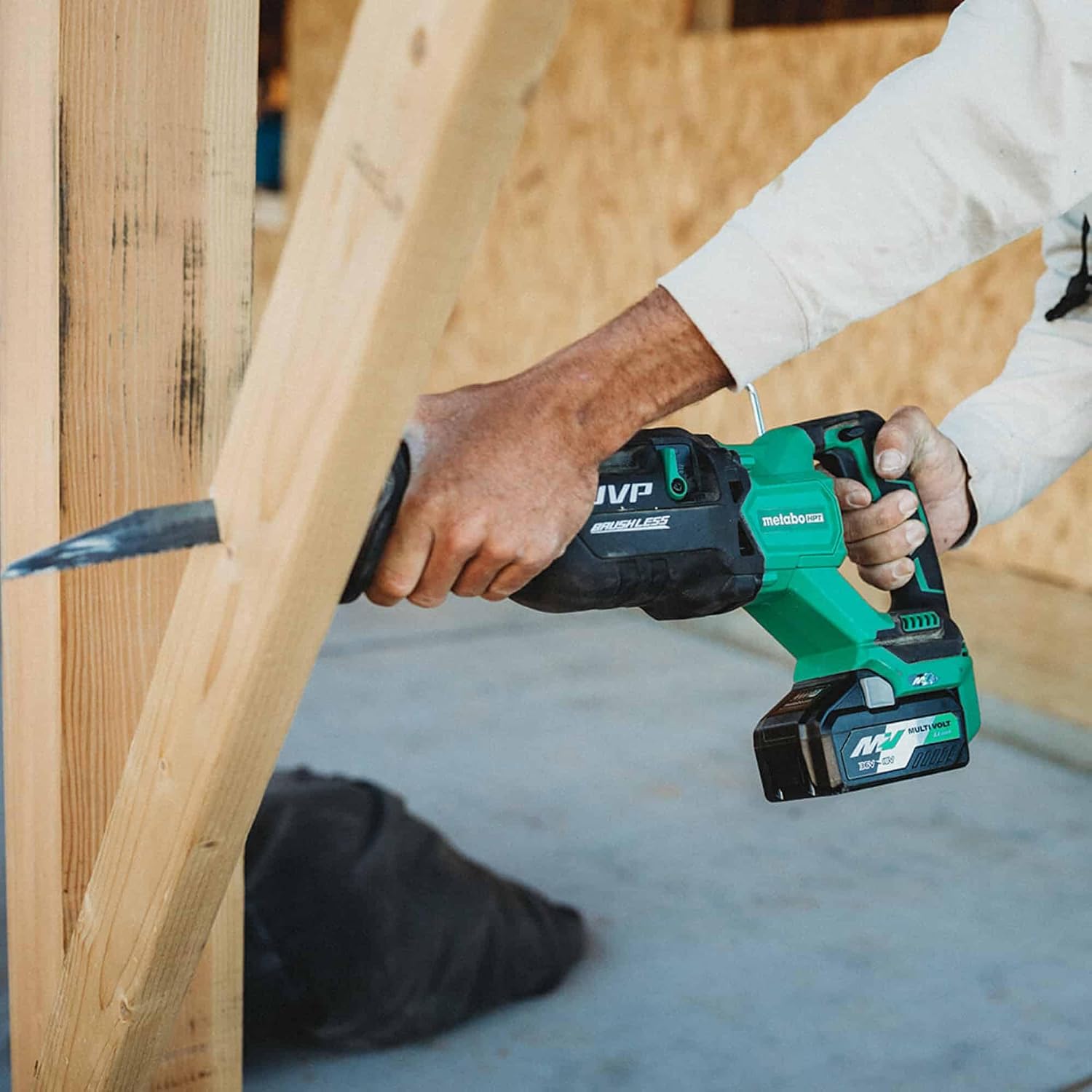 Metabo HPT 36V MultiVolt™ Brushless Reciprocating Saw Kit, CR36DA