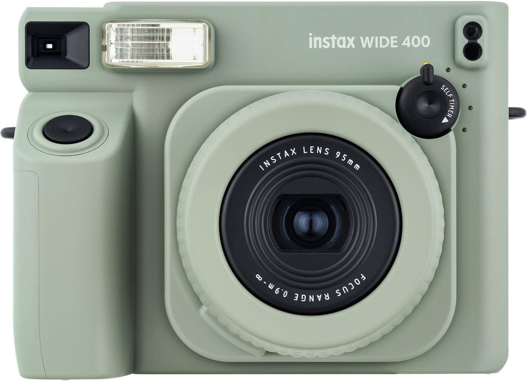 Fujifilm Instax Wide 400 Instant Film Camera Bundle with Fuji Instax-Wide Instant Film (40 Sheets) + Carrying Case + Photo Album + More