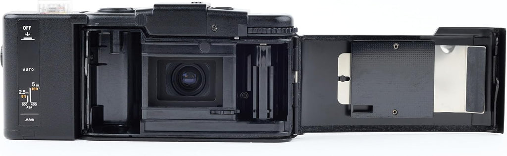 Olympus XA 35mm Film RangeFinder Camera with Flash Attached Olympus D-Zuiko 35mm f/3.5 lens and Flash Attachment (Renewed)