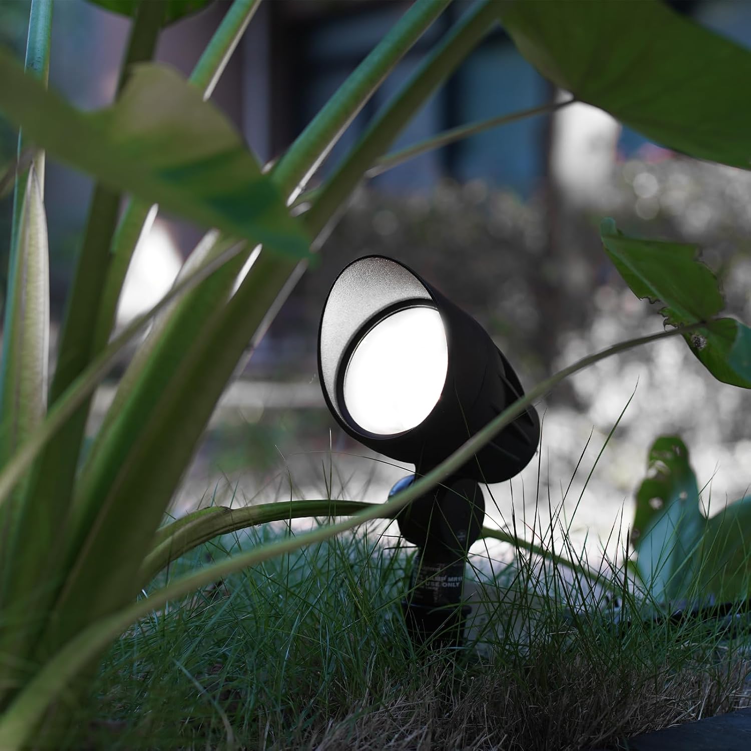 GOODSMANN Low Voltage Spot Light Landscape Lighting 8 PK 5W LED 6500K for Outdoor Lighting with Metal Spike and Connector Garden, Pathway, and Driveway 9121-16102-08A