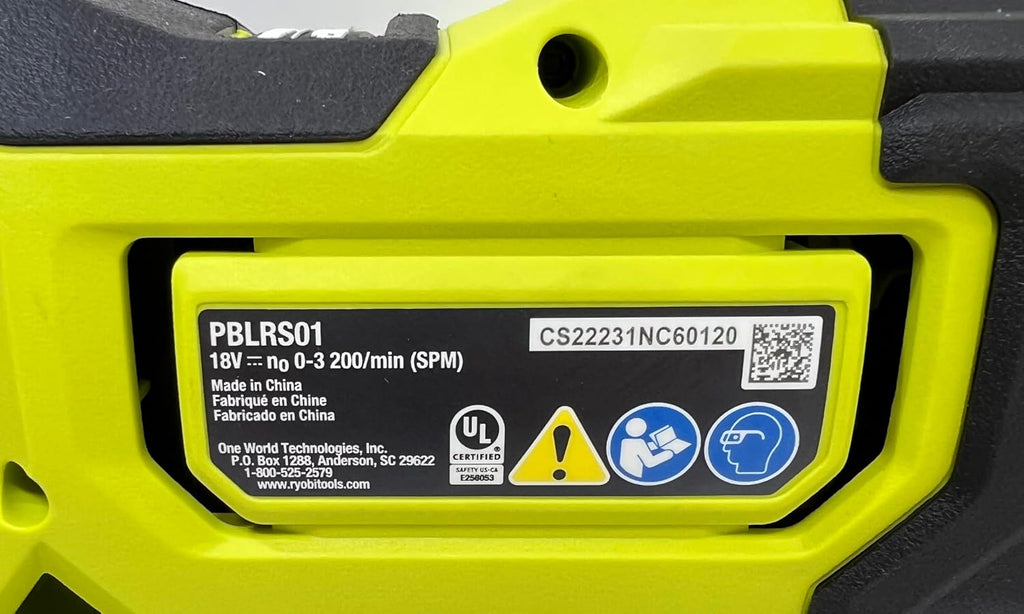 RYOBI ONE+ HP 18V Brushless Cordless Reciprocating Saw (Tool Only)